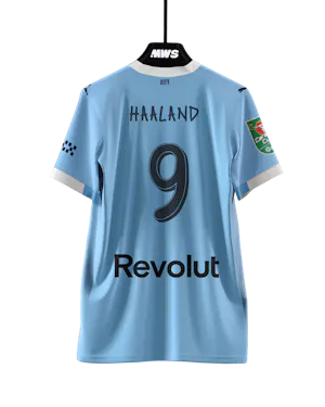Erling Haaland Manchester City shirt
