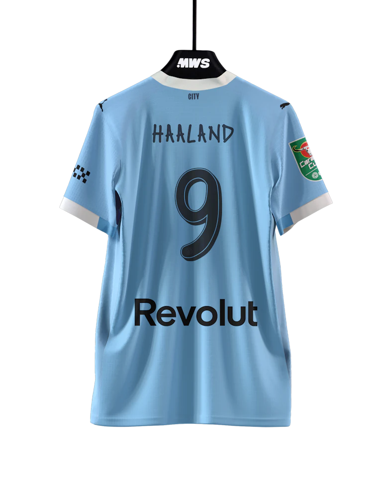 Erling Haaland Manchester City shirt