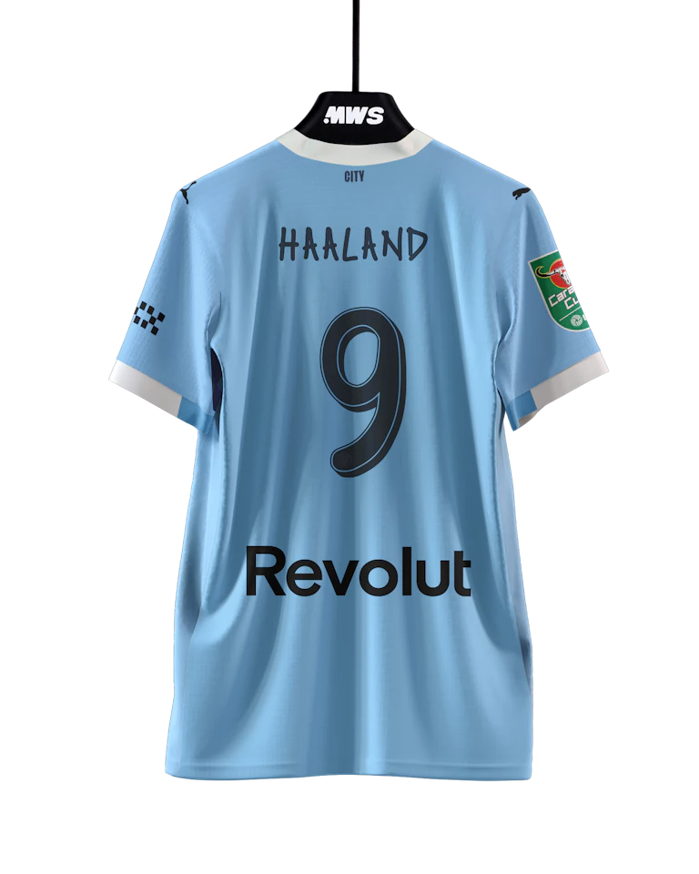 Erling Haaland Manchester City shirt