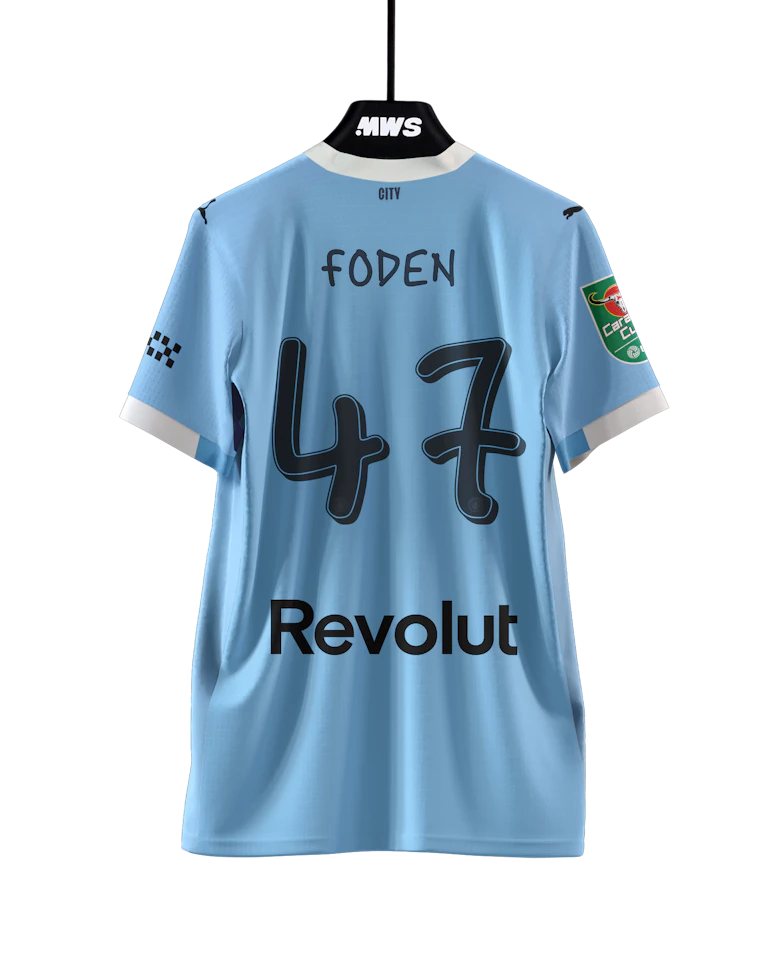 Phil Foden Manchester City shirt