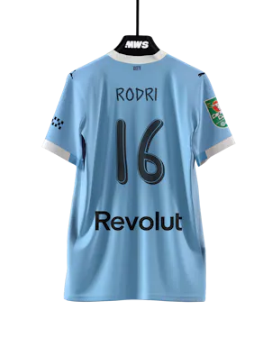 Rodri Manchester City camisa.