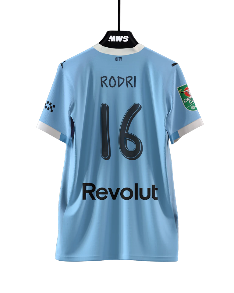 Rodri Manchester City shirt