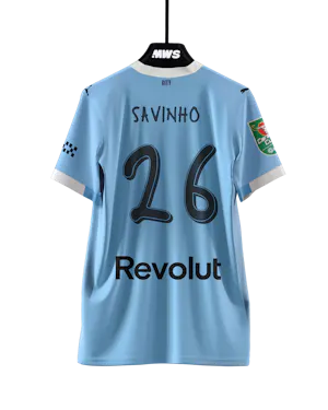 Sávio Moreira de Oliveira Manchester City jersey