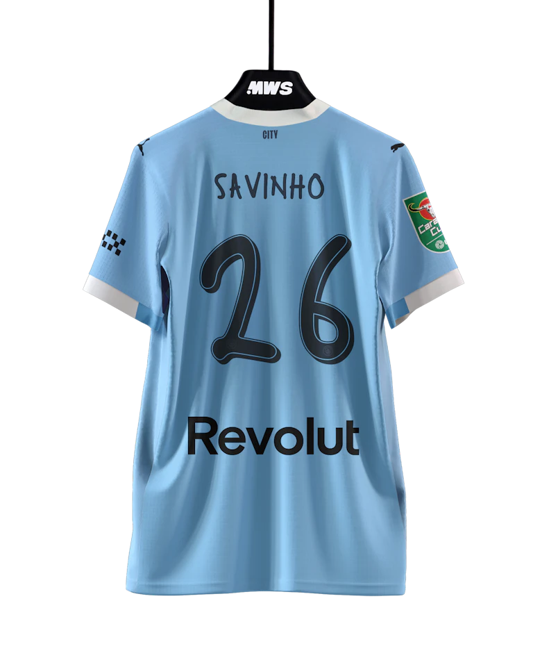Sávio Moreira de Oliveira Manchester City jersey