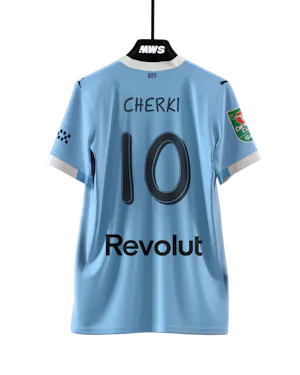 Ryan Cherki Manchester City shirt