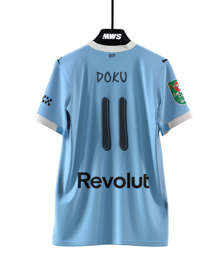 来自Manchester City的Jérémy Doku球衣