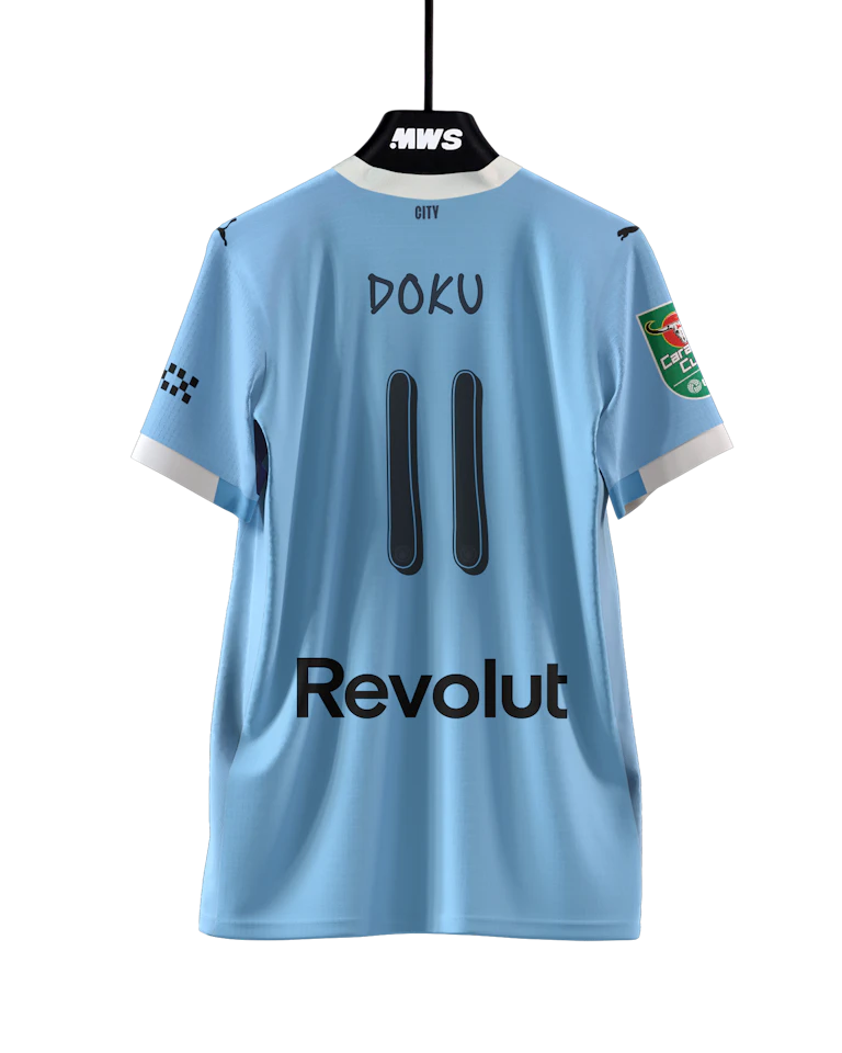 来自Manchester City的Jérémy Doku球衣
