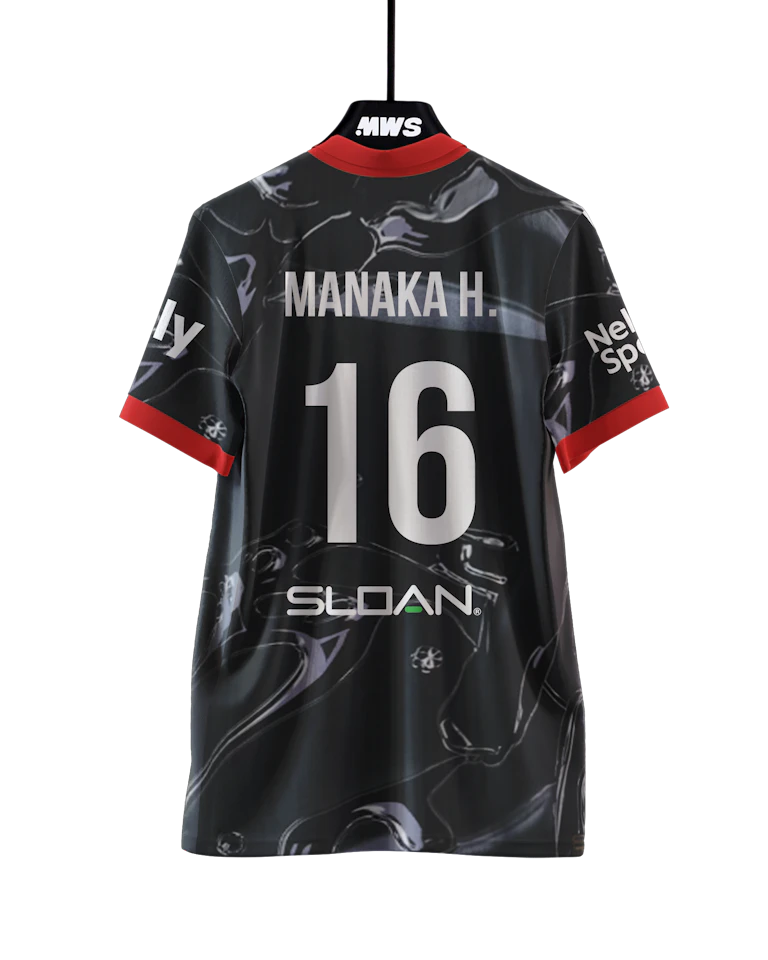 Chicago Stars FC 팀의 Manaka Hayashi 林愛花 셔츠