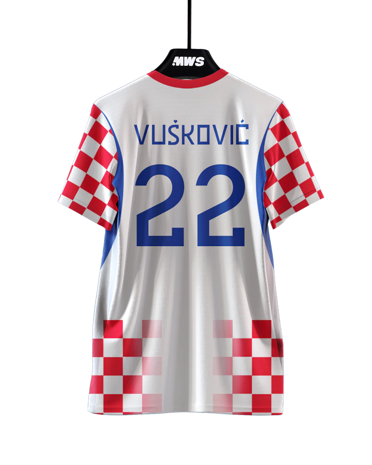 Luka Vušković Croatia shirt