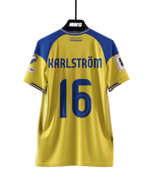 Jesper Karlström Sweden camisa.