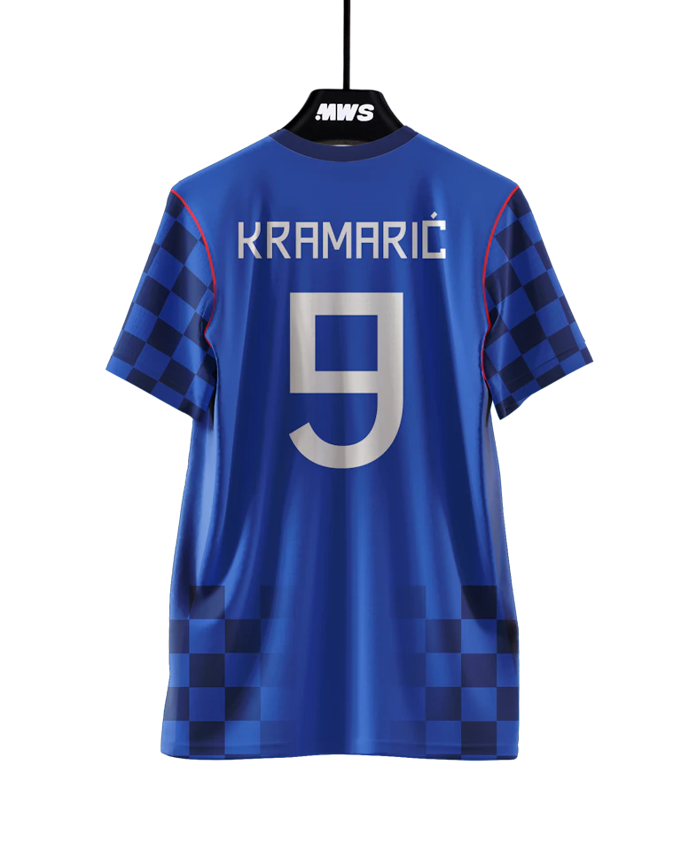 来自Croatia的Andrej Kramarić球衣