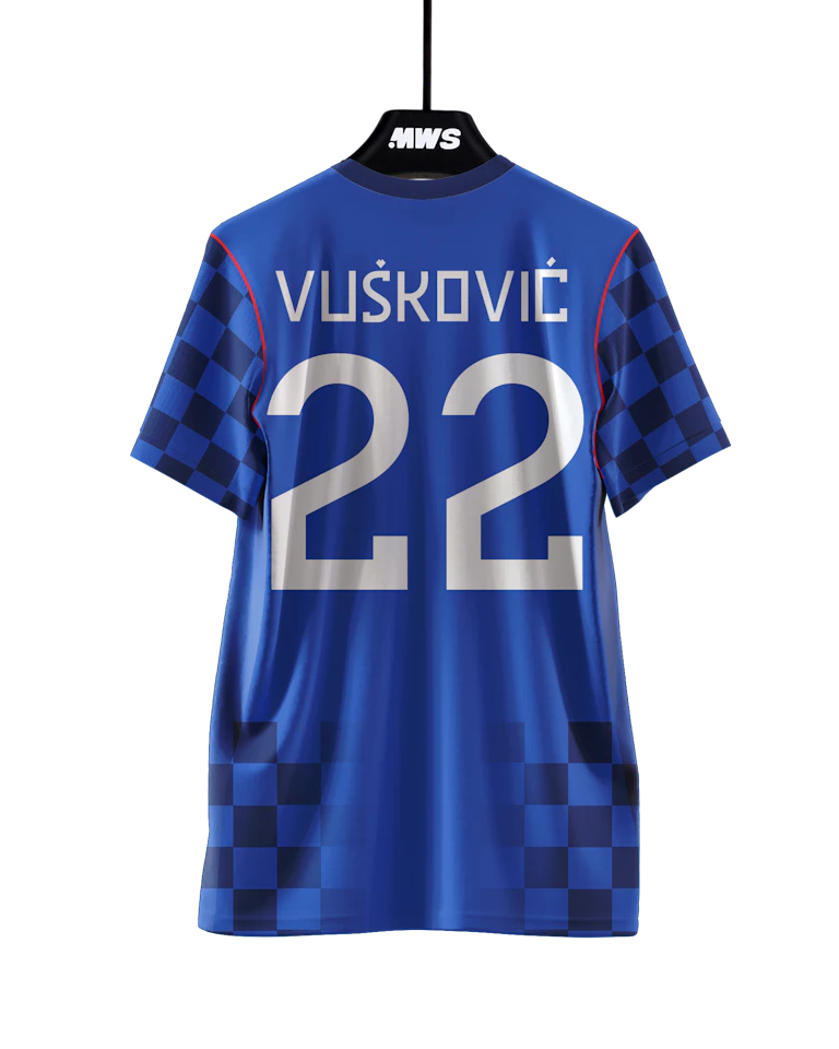 来自Croatia的Luka Vušković球衣