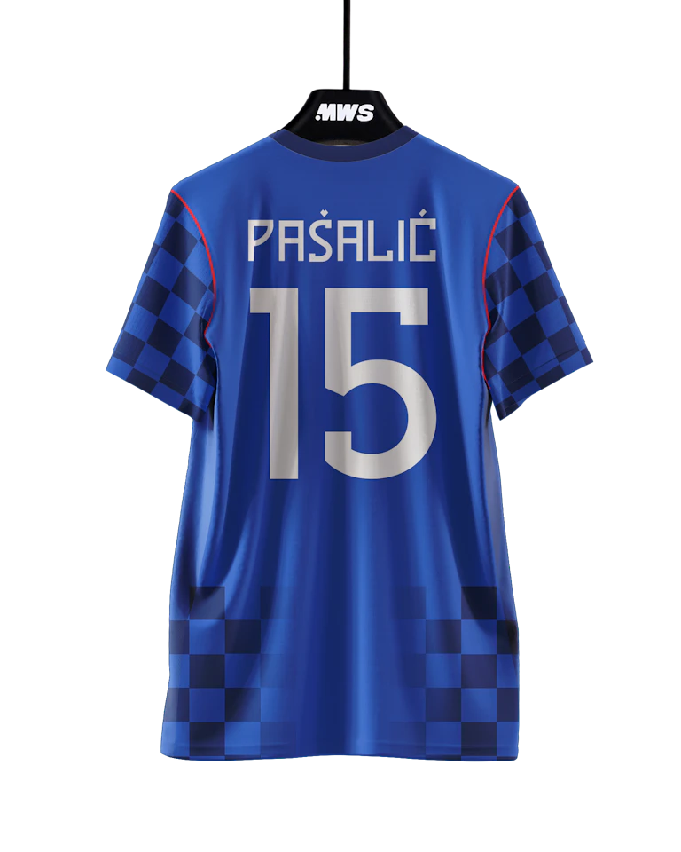 来自Croatia的Mario Pašalić球衣