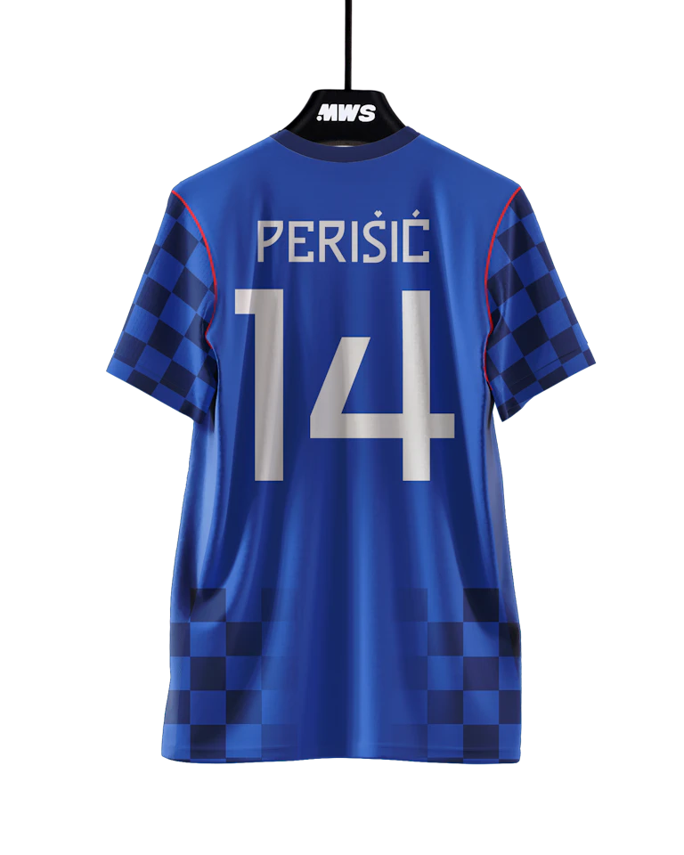 来自Croatia的Ivan Perišić球衣