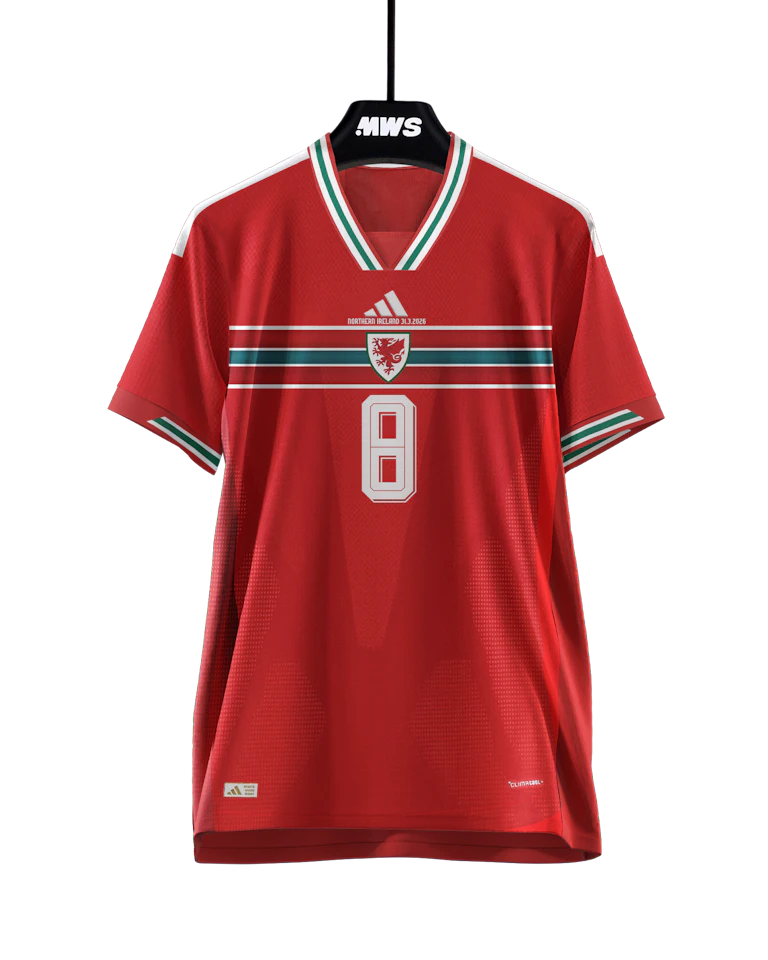 来自Wales的Harry Wilson球衣