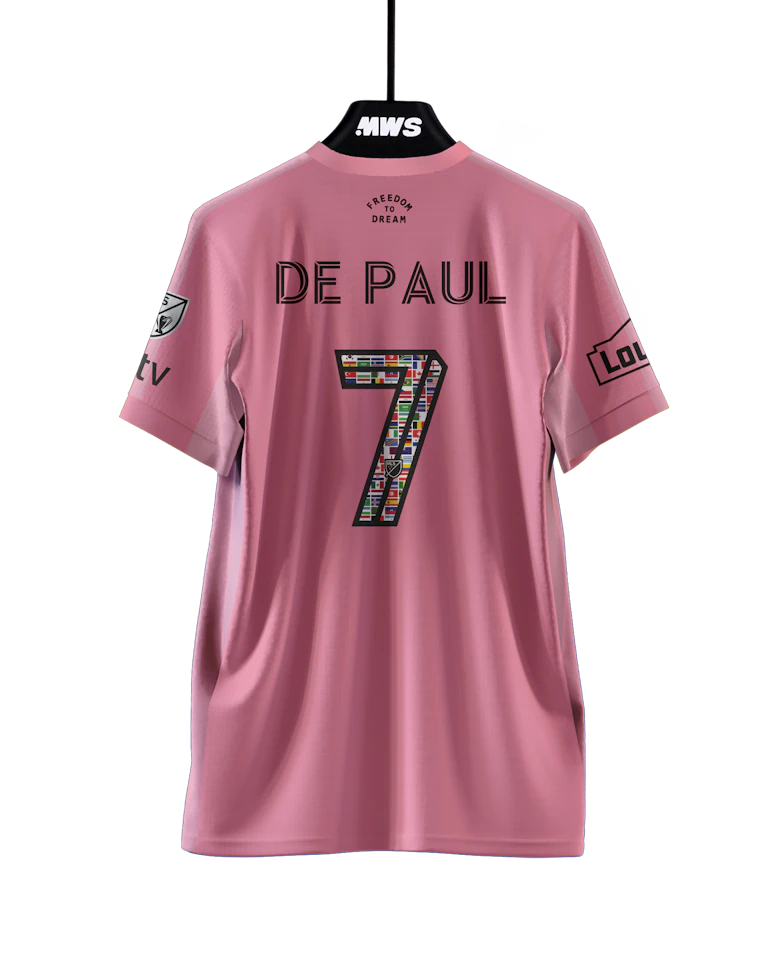 Rodrigo de Paul Inter Miami CF shirt
