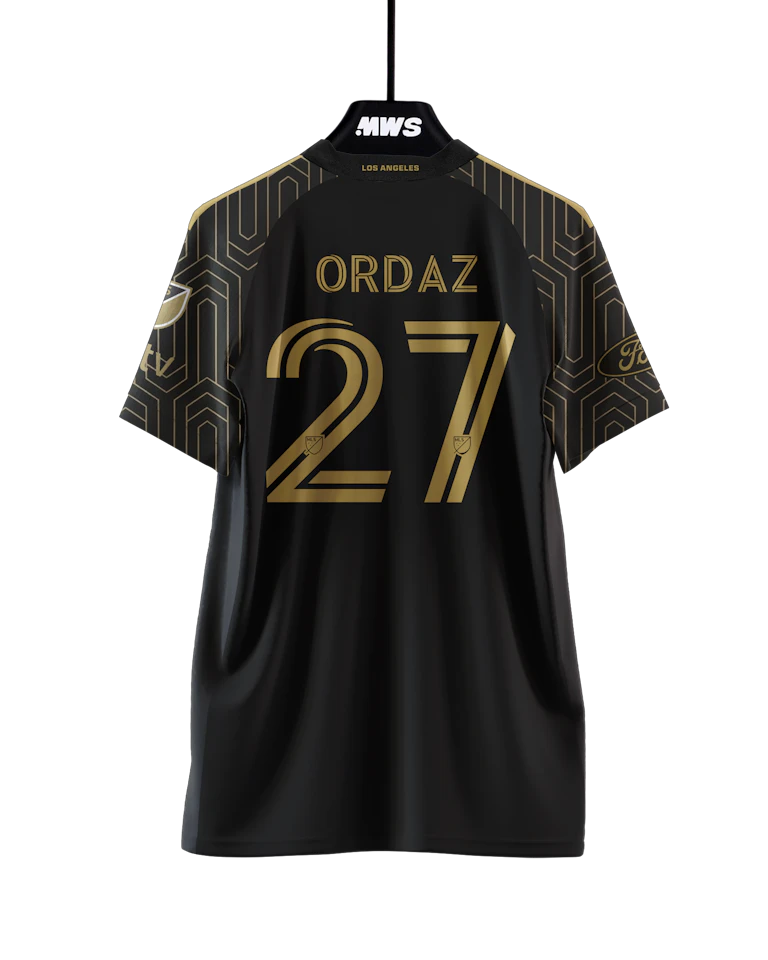 Nathan Ordaz LAFC jersey
