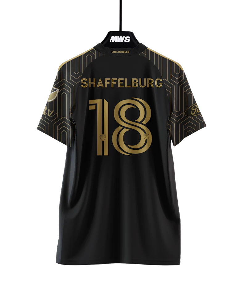 来自LAFC的Jacob Shaffelburg球衣