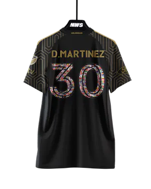 David Enmanuel Martínez Morales LAFC shirt