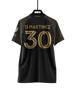 David Enmanuel Martínez Morales LAFC jersey
