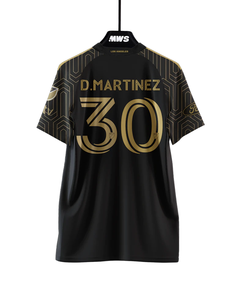 David Enmanuel Martínez Morales LAFC jersey