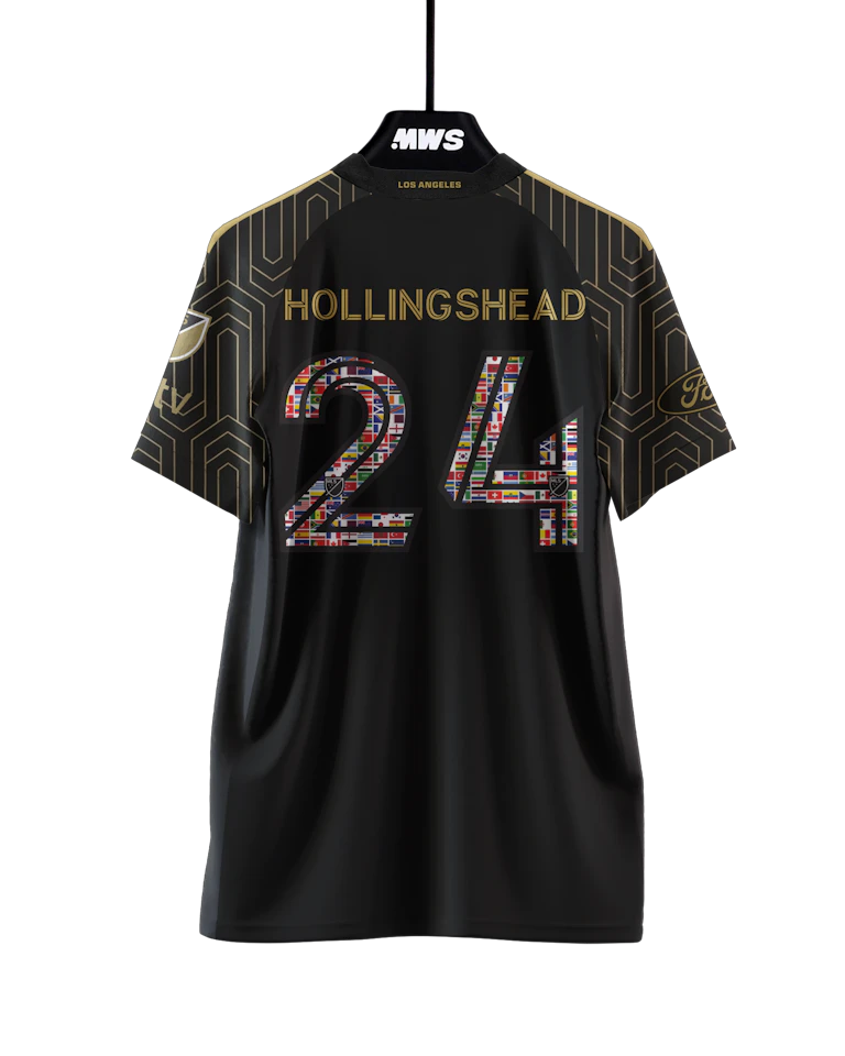 Ryan Hollingshead LAFC camisa.