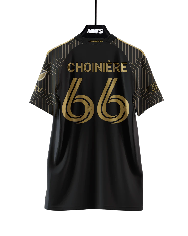 LAFC 팀의 Mathieu Choinière 셔츠