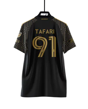 Nkosi Tafari Burgess LAFC jersey