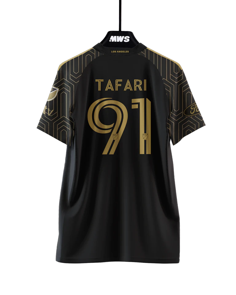 Nkosi Tafari Burgess LAFC jersey