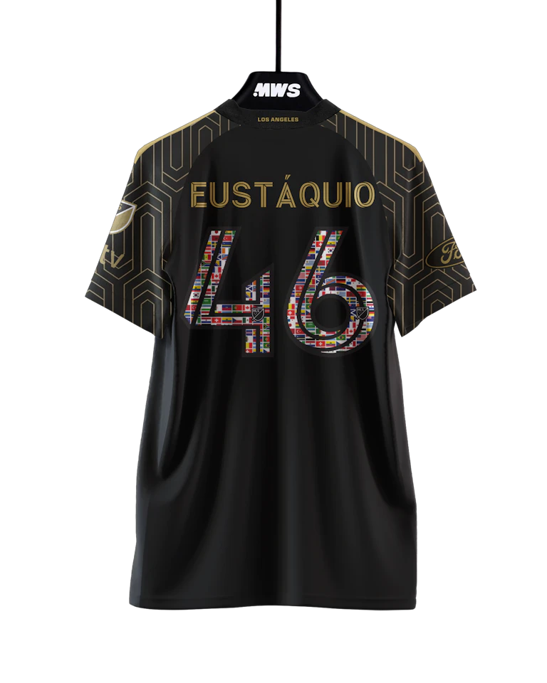 Stephen Antunes Eustáquio LAFC shirt