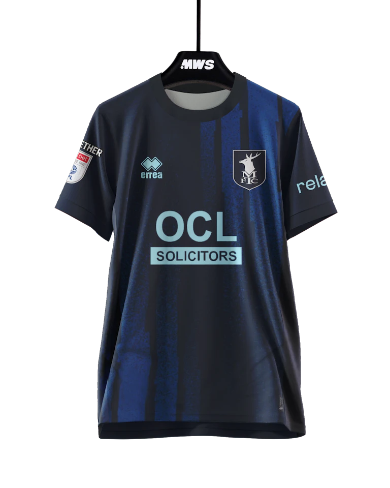 来自Mansfield Town的Frazer Blake-Tracy球衣