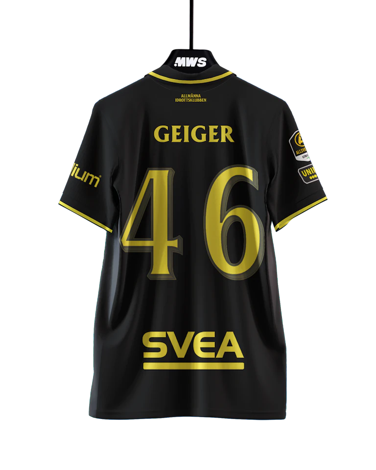 Shirt van Yannick Geiger AIK