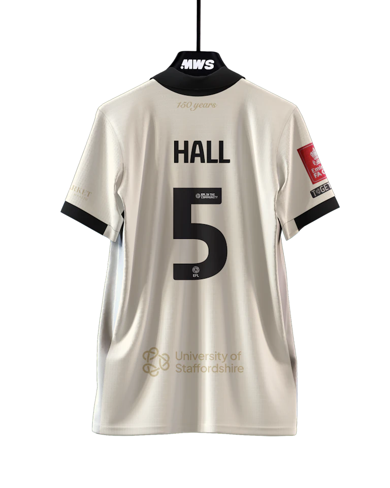 Port Vale-Trikot von Connor Hall