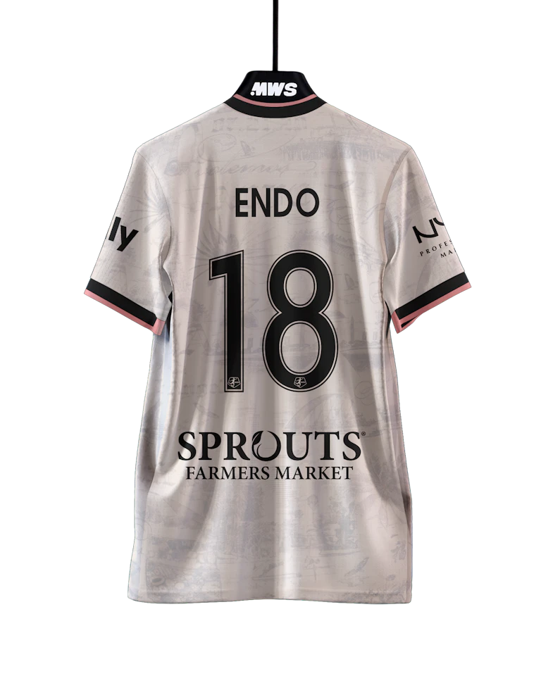Jun Endō 遠藤純 | San Diego Wave FC - Angel City FC | MatchWornShirt