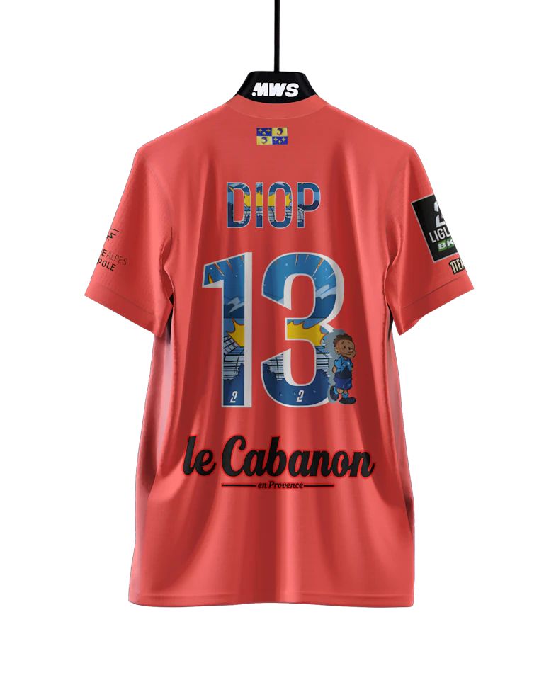 Camisola de Mamadou Diop, Grenoble Foot 38