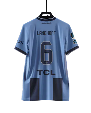 Djurgården 팀의 Peter Langhoff 셔츠