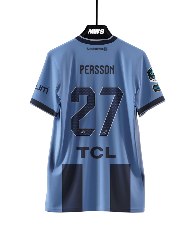 来自Djurgården的Melvin Alexander Vučenović Persson球衣