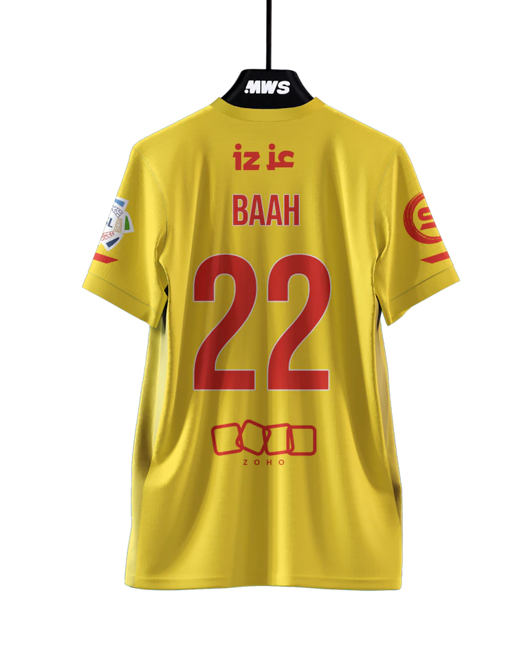 Al Qadsiah 팀의 Christopher Bansu Baah 셔츠