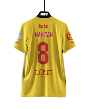 Nahitan Michel Nández Acosta Al Qadsiah camisa.