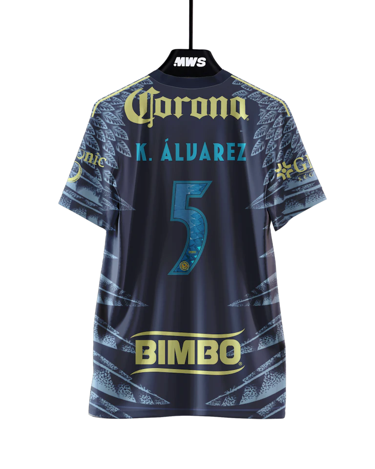 Kevin Álvarez Club América jersey