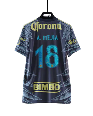 Club América-Trikot von Aaron Mejía