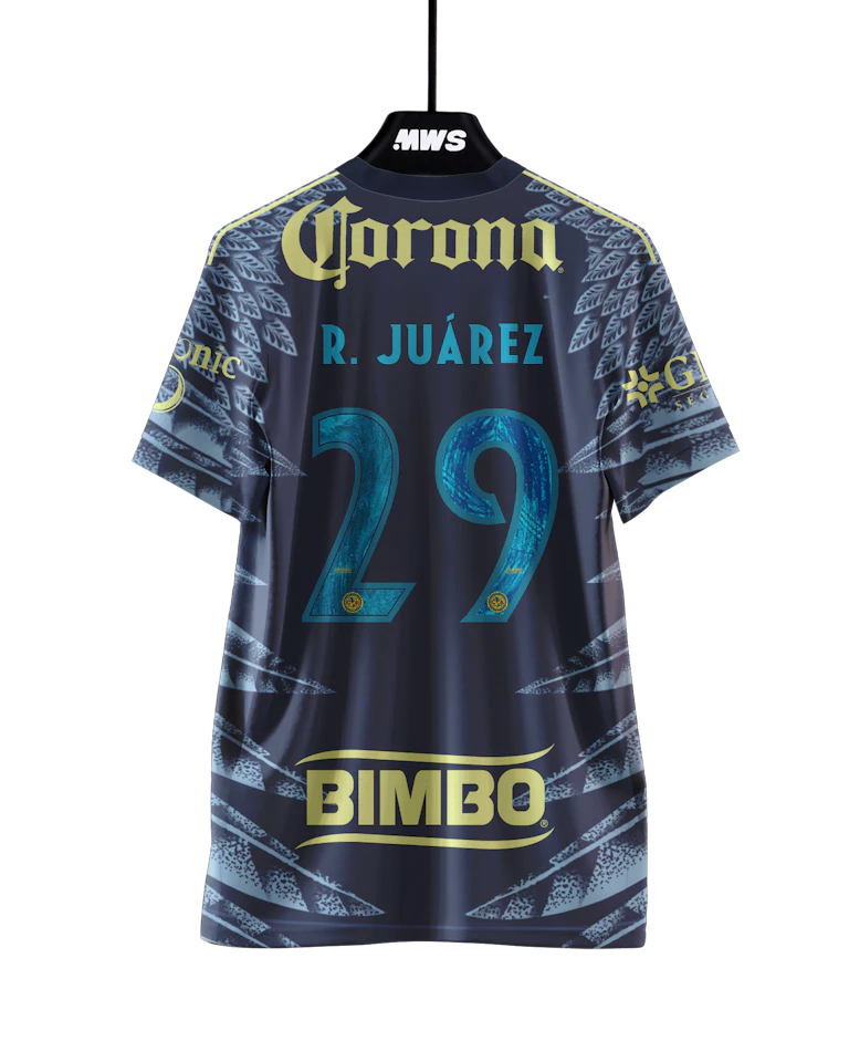 来自Club América的Ramón Juárez球衣