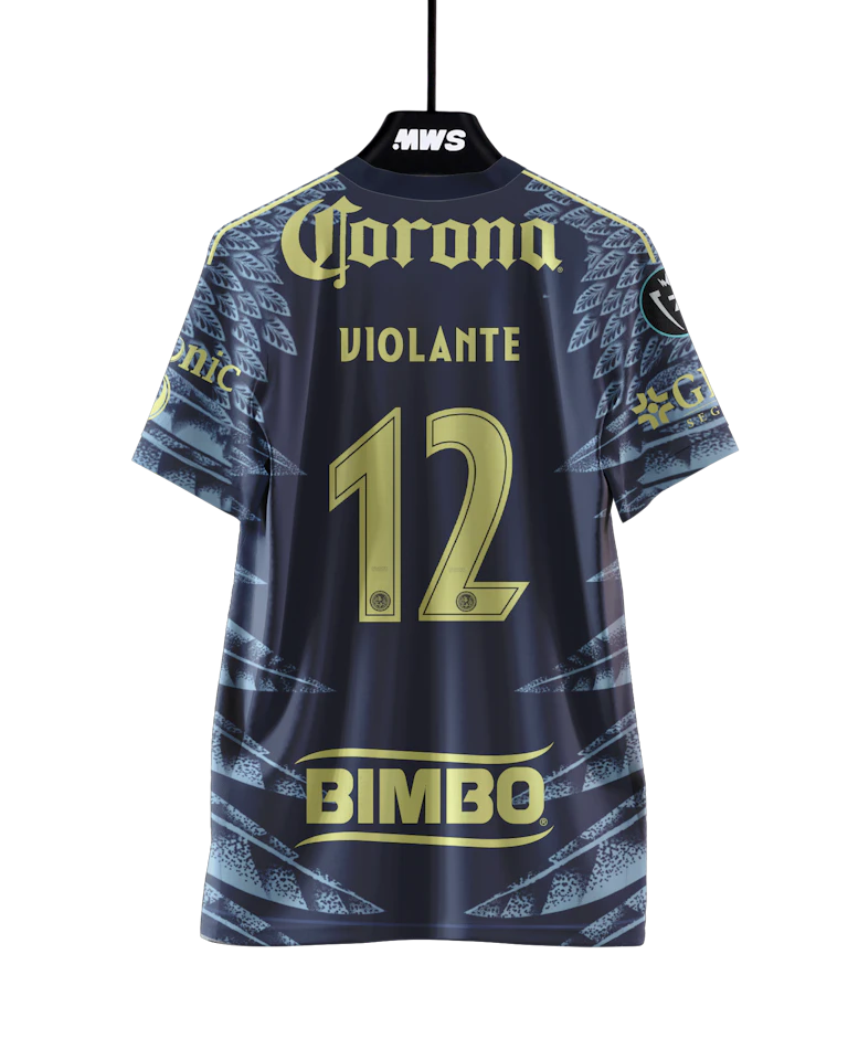 Club América-Trikot von Isaías Violante