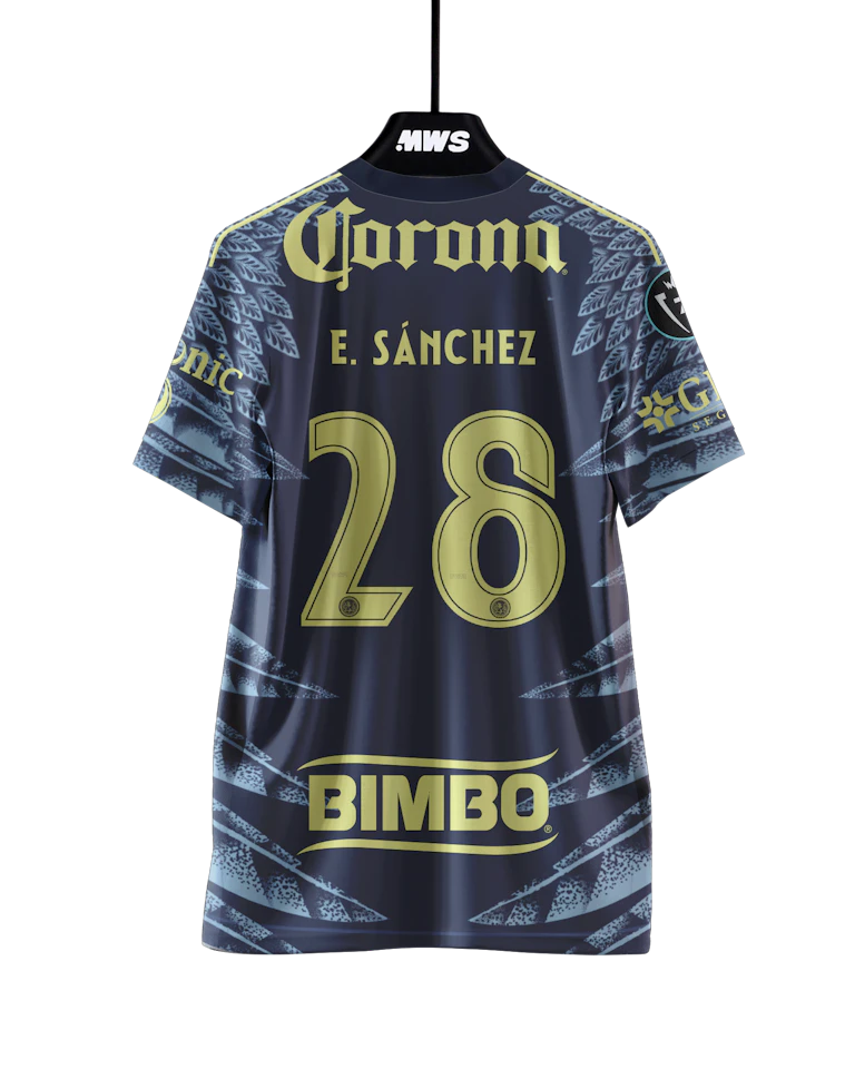 Club América 팀의 Erick Sánchez 셔츠