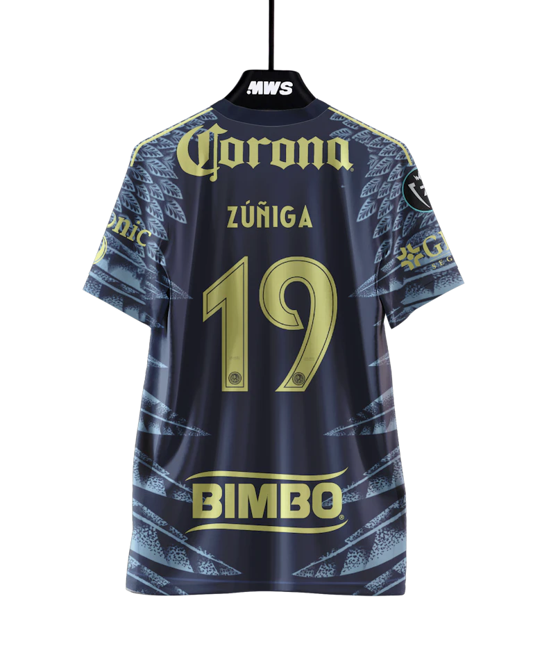 Club América-Trikot von Raúl Zúñiga