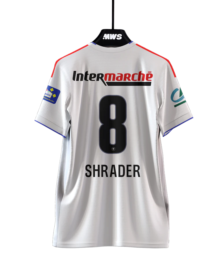 来自OL Lyonnes的Korbin Shrader球衣