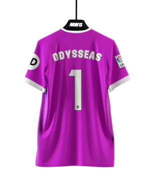 Sevilla FC-Trikot von Odysseas Vlachodimos