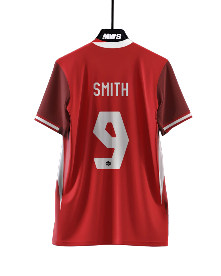 Olivia Smith Canada Women's Soccer camisa.