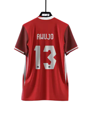 来自Canada Women's Soccer的Simi Awujo球衣