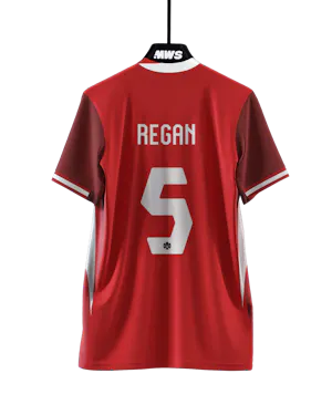 Canada Women's Soccer 팀의 Emma Regan 셔츠